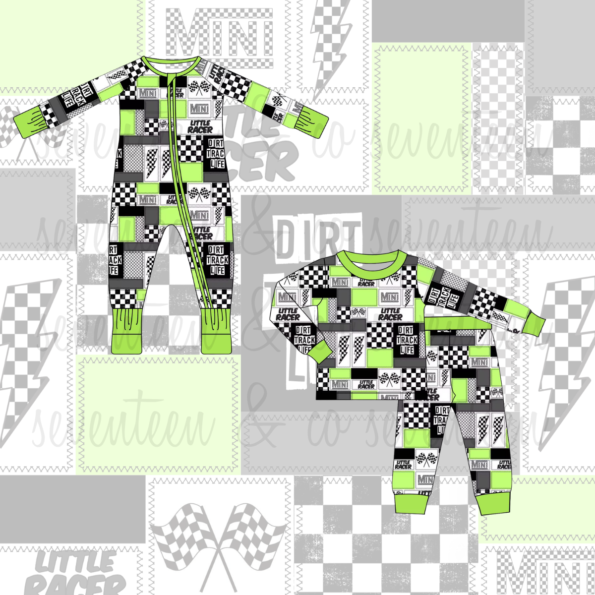 Green Dirt Track Life (2pc)