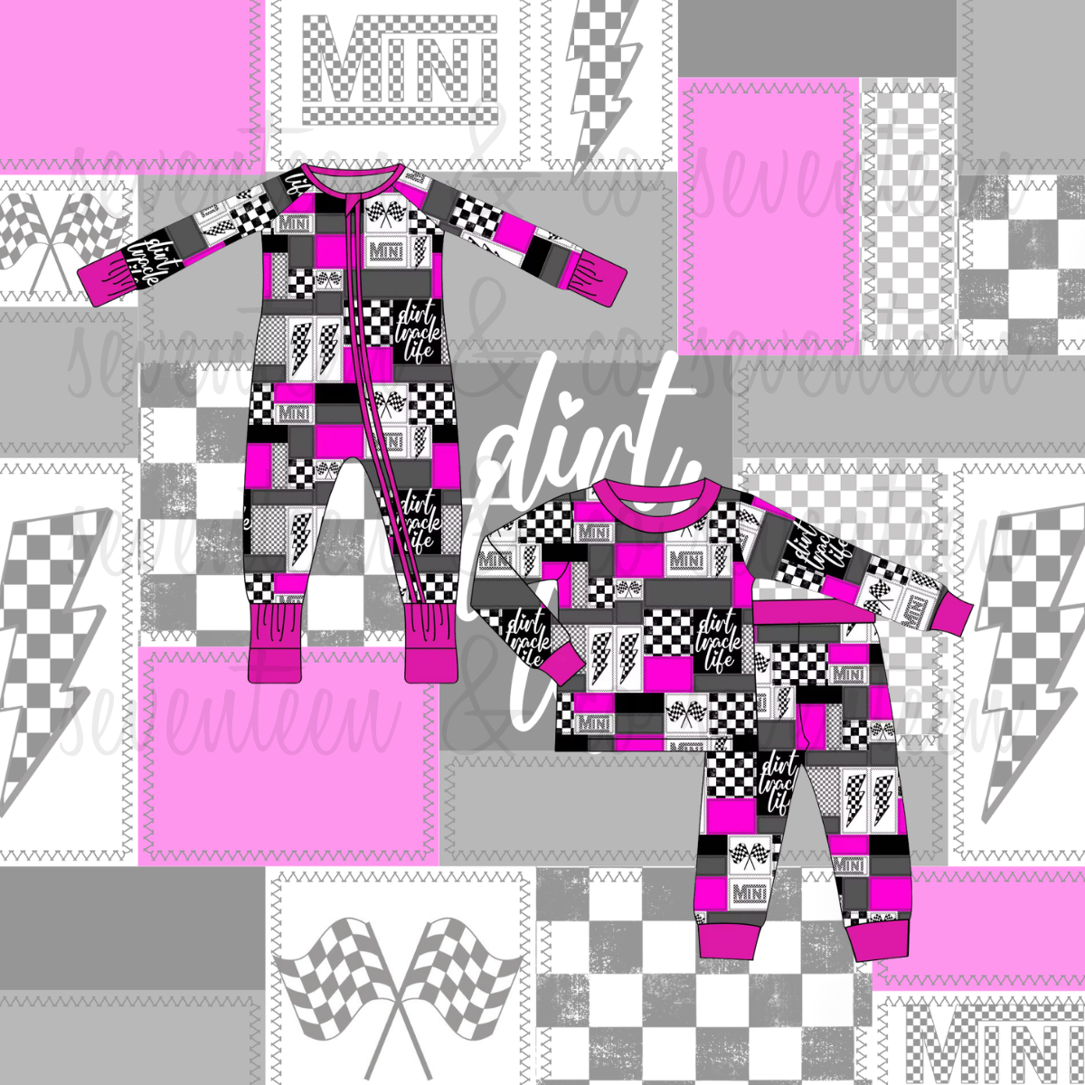 Pink Dirt Track Life (Zippy)