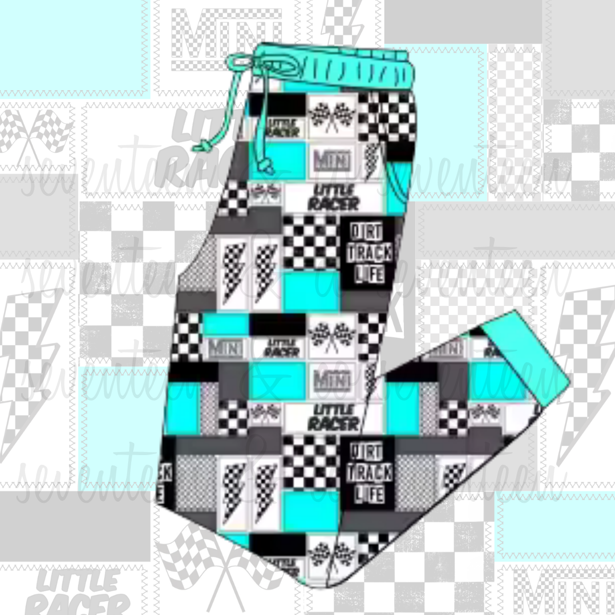 Turquoise Dirt Track Life (Adult)
